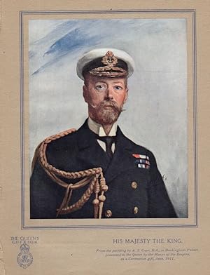 King George V Portrait,1911 Royalty Print