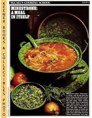 McCall's Cooking School Recipe Card: Soups 4 - Minestrone With Pesto Sauce : Replacement McCall's...