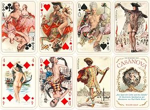 Seller image for Die Memoiren des Casanova. Ein Spiel der Liebe und des Zufalls. Kartenspiel. for sale by ANTIQUARIAT MATTHIAS LOIDL