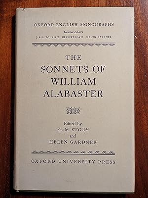 Bild des Verkufers fr The Sonnets of William Alabaster (Oxford English Monographs) zum Verkauf von J.R.R.T. Books