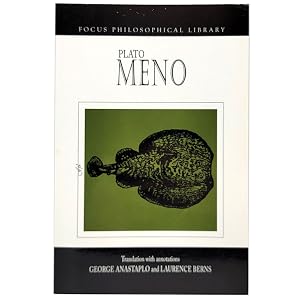 Imagen del vendedor de Plato: Meno a la venta por Memento Mori Fine and Rare Books