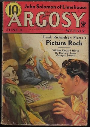 Immagine del venditore per ARGOSY Weekly: June 9, 1934 ("Picture Rock"; "The Terror"; "The Barbarian") venduto da Books from the Crypt