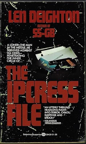 Seller image for THE IPCRESS FILE for sale by Books from the Crypt