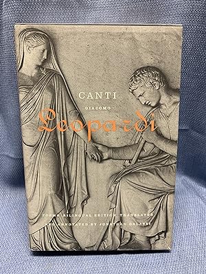 Seller image for Canti. Poems. Bilingual Edition. for sale by Bryn Mawr Bookstore