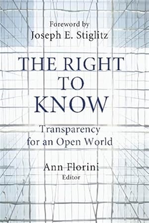 Immagine del venditore per Right to Know : Transparency for an Open World venduto da GreatBookPrices