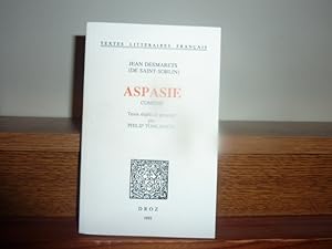 Seller image for Aspasie. Comedie. Texte Etabli et Presente Par Philip Tomlinson. for sale by Librairie Le Jardin des Muses