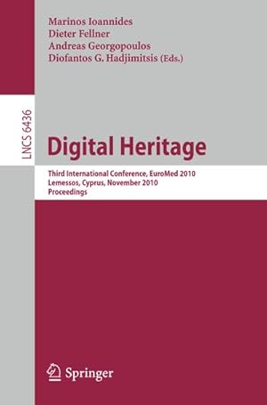 Immagine del venditore per Digital Heritage venduto da BuchWeltWeit Ludwig Meier e.K.