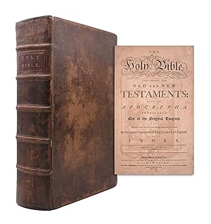 Seller image for The Holy Bible, containing the Old and New Testaments: together with the Apocrypha for sale by James Cummins Bookseller, ABAA