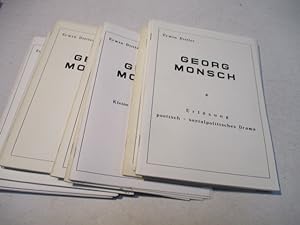 Georg Monsch. Hefte 1-8 u. 11-17.