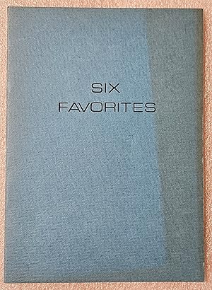 Seller image for Six Favorites for sale by SF & F Books