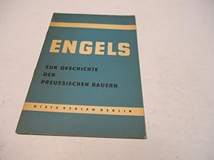 Bild des Verkufers fr Zur Geschichte der preussischen Bauern. zum Verkauf von Ottmar Mller