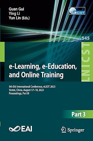 Bild des Verk�ufers f�r e-Learning, e-Education, and Online Training zum Verkauf von moluna
