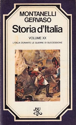 STORIA D'ITALIA VOLUME XX - L?italia durante le guerre di secessione