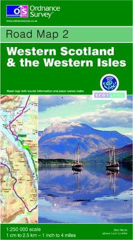 Seller image for Western Scotland and the Western Isles: Sheet 2 (Road Map) for sale by WeBuyBooks