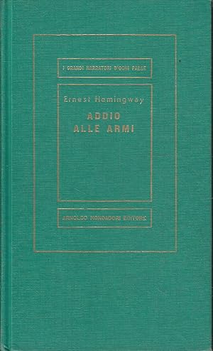 Seller image for ADDIO ALLE ARMI for sale by Laboratorio del libro