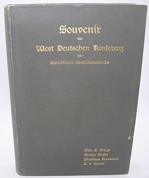 Seller image for Souvenir der West Deutschen Konferenz der Bischoflicehn Methodistenkirche for sale by Easy Chair Books