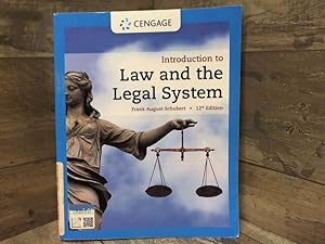 Immagine del venditore per Law and the Legal System 12th edition venduto da Archives Books inc.