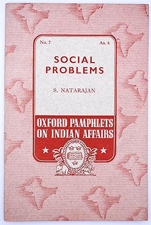 Seller image for Social Problems [Oxford Pamphlets On Indian Affairs No.7] for sale by Dodman Books