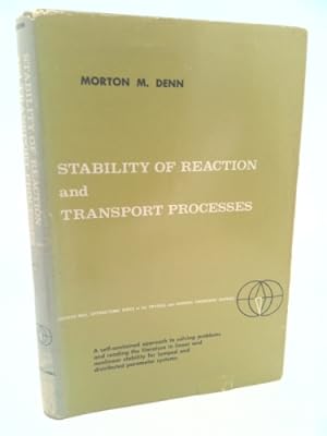 Immagine del venditore per Stability of reaction and transport processes (Prentice-Hall international series in the physical and chemical engineering sciences) venduto da ThriftBooksVintage