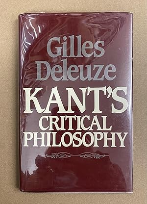 Bild des Verkufers fr Kant's Critical Philosophy zum Verkauf von Fahrenheit's Books