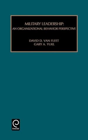 Seller image for Military Leadership : An Organizational Behavior Perspective for sale by GreatBookPrices