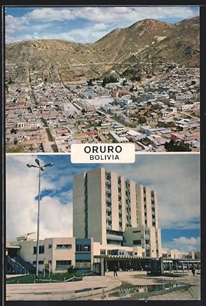 Postcard Oruro, Terminal Terrestre, Ciudad