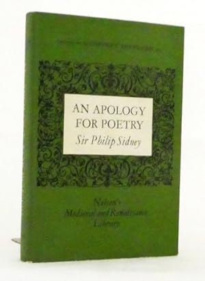 Bild des Verkufers fr An Apology for Poetry or The Defence of Poesy zum Verkauf von Adelaide Booksellers