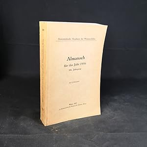 Bild des Verkufers fr sterreichische Akademie der Wissenschaften: Almanach fr das Jahr 1956. 106. Jahrgang. zum Verkauf von ANTIQUARIAT Franke BRUDDENBOOKS