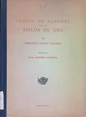 Seller image for Lxico de Alarifes de los Siglos de Oro for sale by books4less (Versandantiquariat Petra Gros GmbH & Co. KG)
