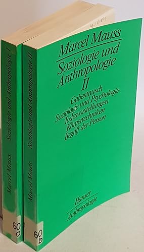 Bild des Verkufers fr Soziologie und Anthropologie (2 Teile KOMPLETT) - Teil 1: Theorie der Magie, Soziale Morphologie/ Teil 2: Gabentausch, Soziologie und Psychologie, Todesvorstellungen, Krpertechniken, Begriff der Person. zum Verkauf von books4less (Versandantiquariat Petra Gros GmbH & Co. KG)