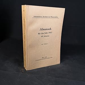 Bild des Verkufers fr sterreichische Akademie der Wissenschaften: Almanach fr das Jahr 1957. 107. Jahrgang. zum Verkauf von ANTIQUARIAT Franke BRUDDENBOOKS