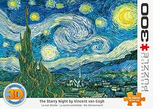 Bild des Verkufers fr 3D - Sternennacht von Vincent van Gogh (Puzzle) zum Verkauf von moluna