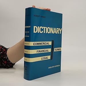 Bild des Verkufers fr Dictionary of Commercial, Financial and Legal Terms zum Verkauf von Bookbot