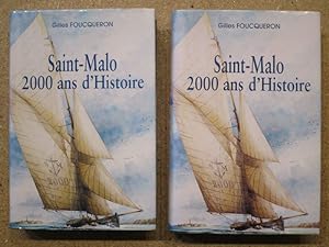 Image du vendeur pour Saint-Malo, 2000 ans d'histoire : A-H, I-Z (2 volumes). mis en vente par Librairie Diogne SARL