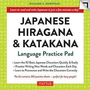 Immagine del venditore per Japanese Hiragana & Katakana Language Practice Pad venduto da GreatBookPricesUK