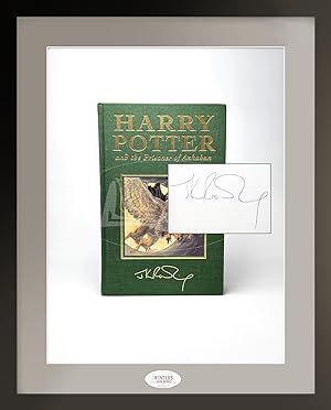 Bild des Verkufers fr Harry Potter and the Prisoner of Azkaban DELUXE - Signed first edition, first printing zum Verkauf von Winters Rare Books