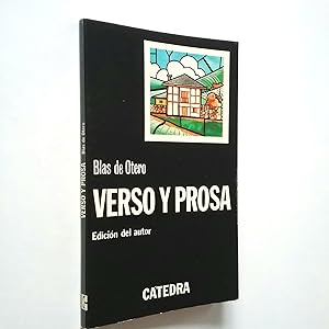 Imagen del vendedor de Verso y prosa (Seleccin) a la venta por MAUTALOS LIBRERA