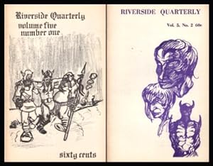 Immagine del venditore per RIVERSIDE QUARTERLY - Volume 5, number 1 and 2 - July 1971 venduto da W. Fraser Sandercombe