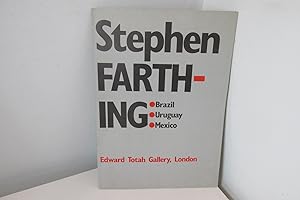 Bild des Verkufers fr Stephen Farthing - Art Exhibition book, Edward Totah Gallery, London, 1990. zum Verkauf von Devils in the Detail Ltd