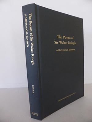 The Poems of Sir Walter Ralegh: A Historical Edition