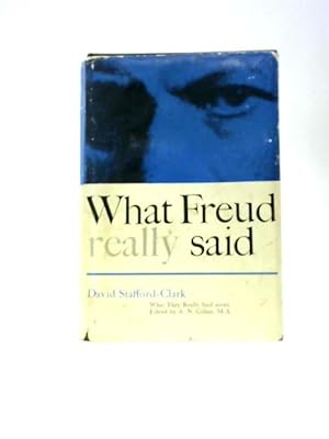 Bild des Verkufers fr What Freud Really Said zum Verkauf von World of Rare Books
