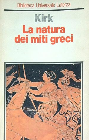 Imagen del vendedor de La natura dei miti greci a la venta por Miliardi di Parole