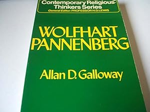 Seller image for Wolfhart Pannenberg (Contemporary Religious Thinkers S.) for sale by WeBuyBooks
