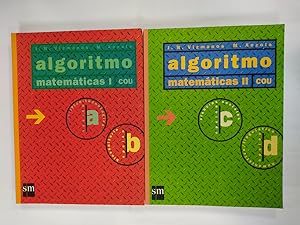 Imagen del vendedor de Algoritmo. Matemticas I y II. 2 Tomos volmenes. COU. SM. a la venta por TraperaDeKlaus