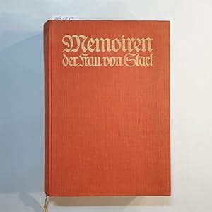 Seller image for Memoiren der Frau von Stael for sale by Gebrauchtbcherlogistik  H.J. Lauterbach