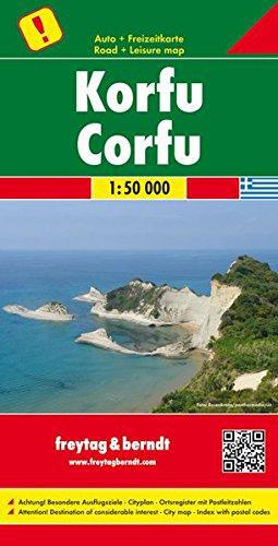 Bild des Verkufers fr Corfu f&b: Toeristische wegenkaart 1:50 000 zum Verkauf von WeBuyBooks