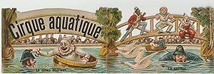 Cirque aquatique (French leporello)