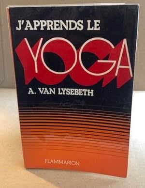 Seller image for J'apprends le yoga for sale by librairie philippe arnaiz