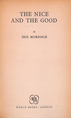 Seller image for The nice adn the good by Iris Murdoch for sale by WeBuyBooks