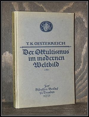 Bild des Verkufers fr Der Okkultismus im modernen Weltbild. zum Verkauf von Antiquariat Johann Forster